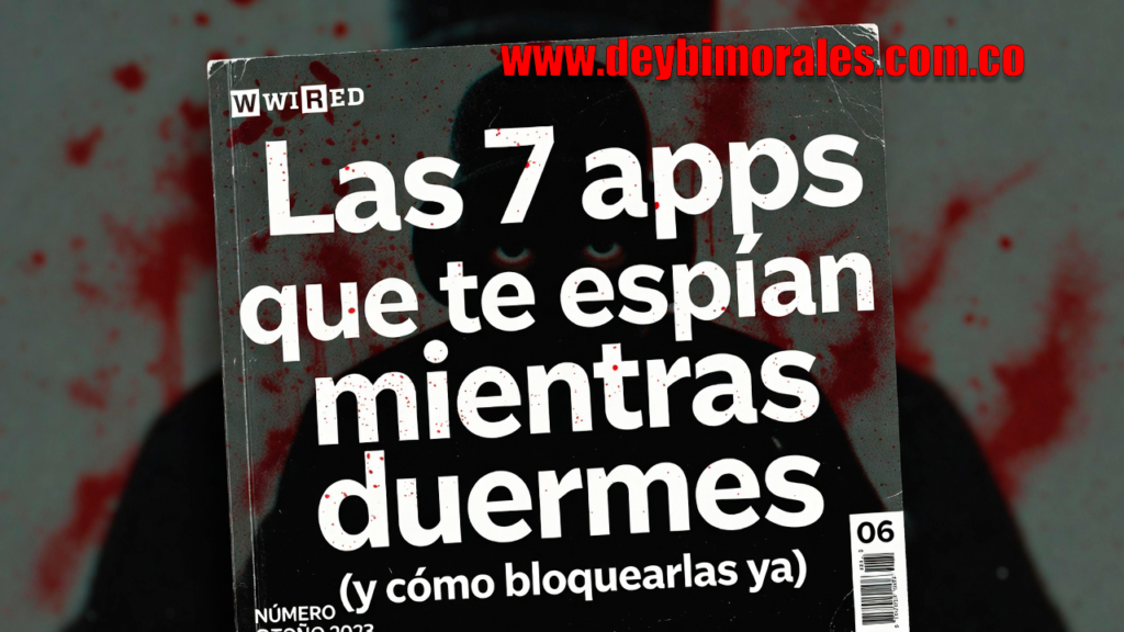 Las 7 apps que te espían mientras duermes (y cómo bloquearlas ya)
