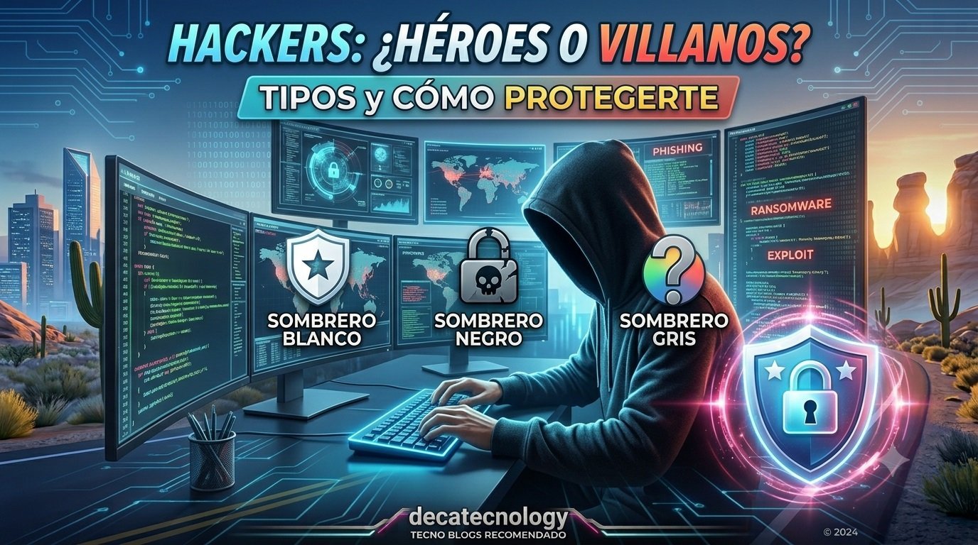 ¿Qué es realmente un Hacker? Tipos, Mitos y Cómo Proteger tu Información